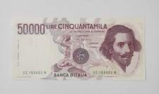 Banconote Italiane Lire 50.000