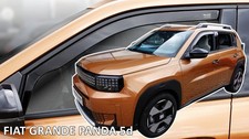 Deflettori Aria Per Fiat Grande Panda Dal 2025 5-Porte Set 2 Antivento Heko
