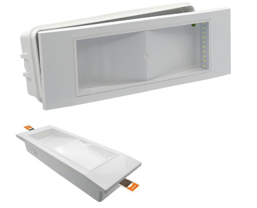 Luce emergenza led incasso - led, 5w