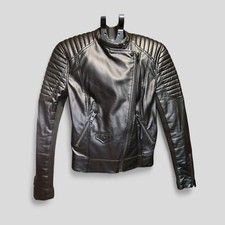 Giacca moto donna ecopelle