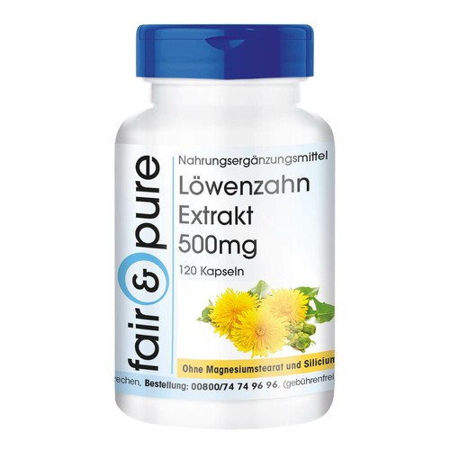 Estratto tarassaco 500 mg - estratto,