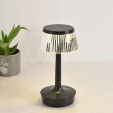 lampada da tavolo in cristallo RGB con telecomando