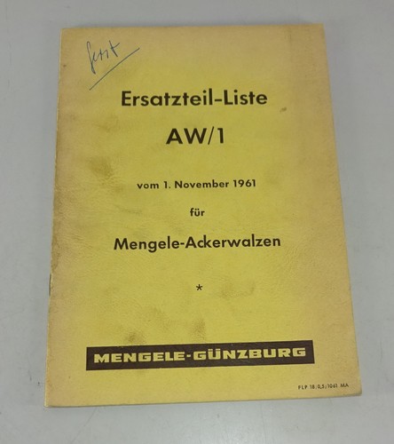 Catalogo parti mengele - parti,