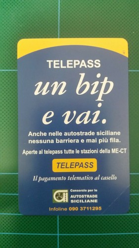 Scheda telefonica telepass - telepass,
