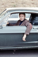 Bullitt Steve McQueen at wheel