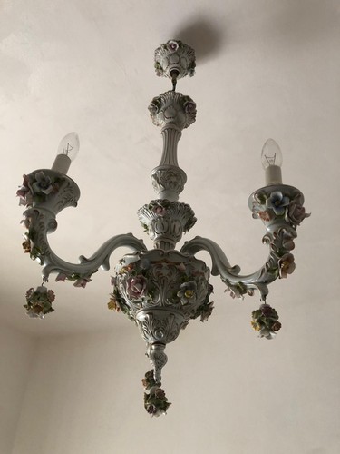 Lampadario capodimonte - lampadario,