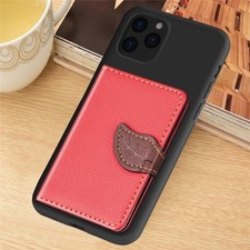 Per iPhone 11 Litchi Pattern Card Bag Portafoglio Staffa + Custodia per telefono