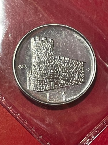 Moneta repubblica san marino - san, 1