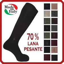 Calze uomo lunghe lana calde