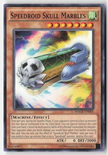 Speedroid skull marbles - skull,
