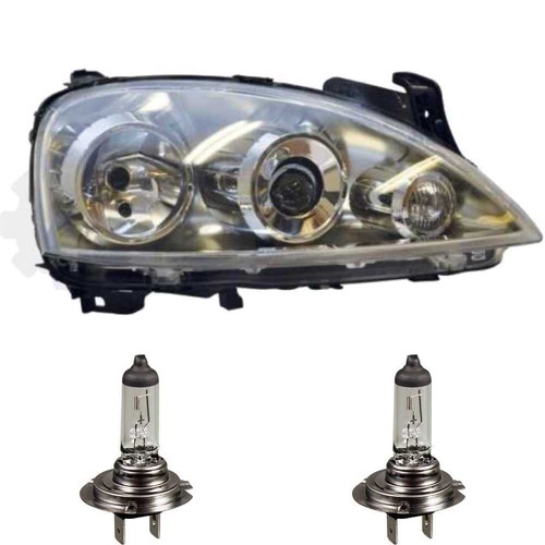 Faro alogeno destro per - faro,