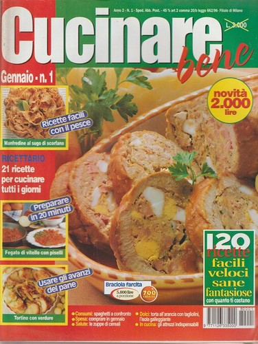 Rivista cucinare bene anno - rivista,