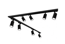 Sistema a binario 1 fase 230V con faretti spot LED L set plafoniera