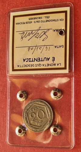 Centesimi 1919 esagono - 20,