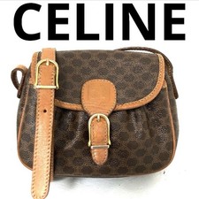 Borsa a tracolla DDP CELINE in pelle di macadam autentica spedizione...