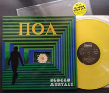 LP BLOCCO MENTALE POA RISTAMPA VINILE GIALLO VMLP32 LIMITED EDITION PROGRESSIVE