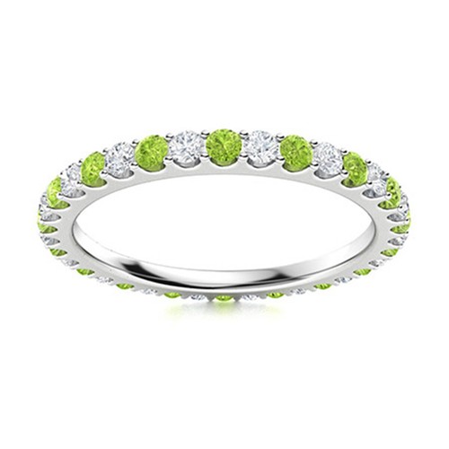 2mm round shape peridot 925 - 2mm,