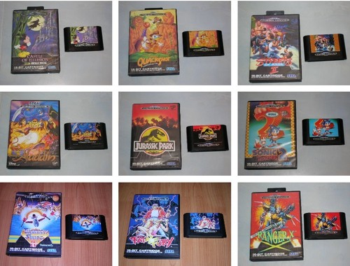 Sega mega drive juegos - mega,