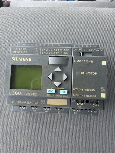 Logo siemens e dm8 24r - logo, 12/24