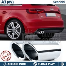 Coppia TERMINALI di Scarico