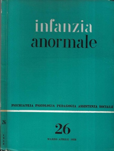Infanzia anormale 26 - infanzia, n.