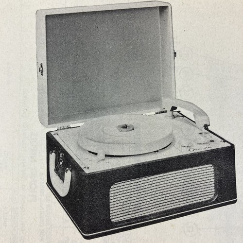 1957 phonola record player - player, 155