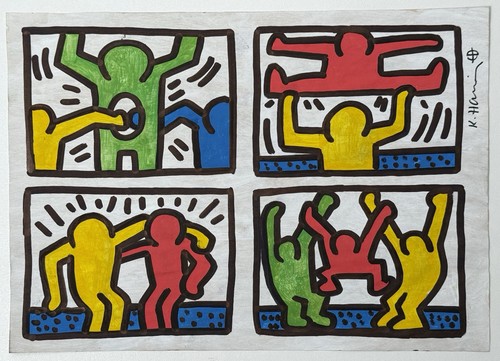 Keith haring - haring, (fatto