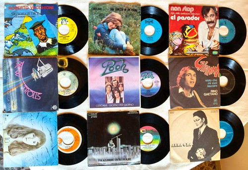 Lotto stock dischi vinile - 18,