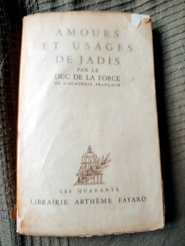 Amours usages jadis - usages,