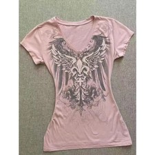 Shirt donna y2k angel wings - angel,