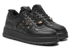 GUESS FLFTRR ELE12 TERRIA SNEAKERS SCARPE SPORTIVE DONNA LACCI STRINGHE BLACK