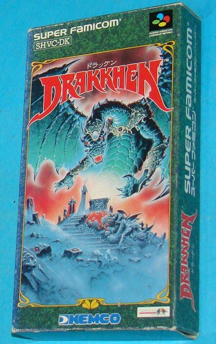 Drakkhen nintendo super - drakkhen,