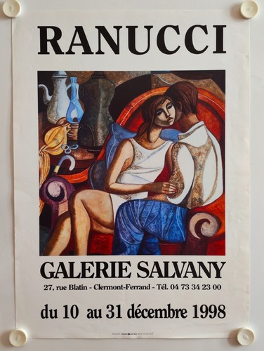 Affiche lucio ranucci 1998 - affiche,