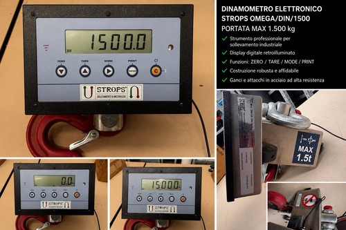 Dinamometro elettronico strops - dinamometro,