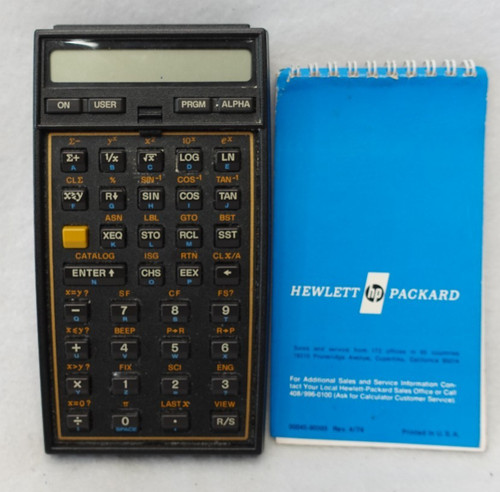 Hewlett packard 41cv - hewlett, hp-41cv