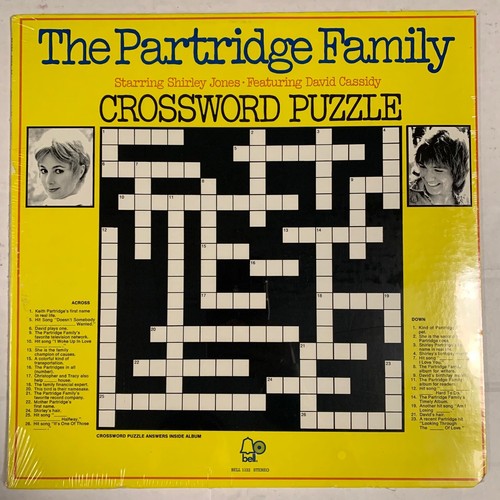 The partridge family crossword - family,