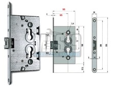 SERRATURA CORBIN NEMEF