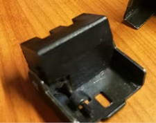 Turntable dust cover hinge - cover,