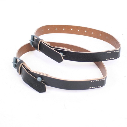 Replica black leather zeltbahn - replica,