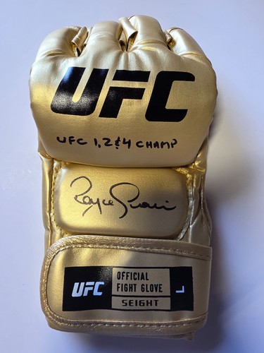 Guanto ufc oro - guanto, autografato