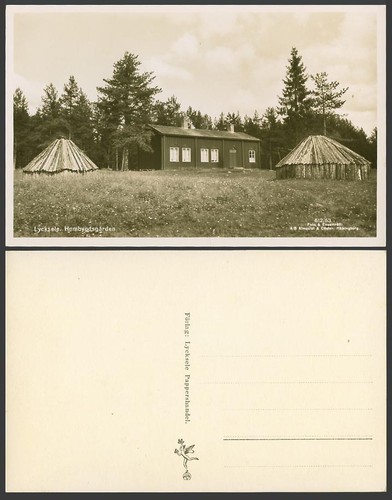 Sweden old real photo - real,