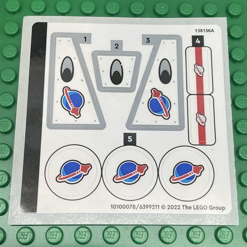Lego stickers for set - lego,