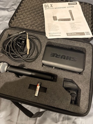 Microfono wireless shure - wireless,