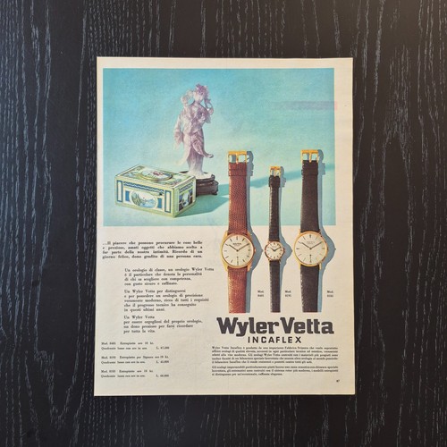 1961 wyler vetta original - -, ad