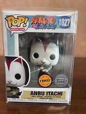 FUNKO POP LIMITED CHASE EDITION NARUTO 1027 ANBU ITACHI + PROTECTOR