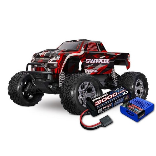 Traxxas 36354 red - traxxas, stampede