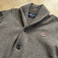 Cardigan Fred Perry 100% lana