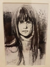 Ritratto dell'artista ravennate Breviglieri