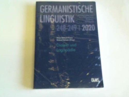 Dialekt und logopädie - dialekt,