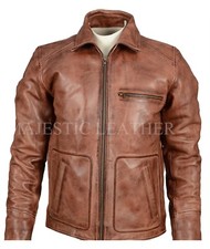 Giacca vera pelle - uomo, biker